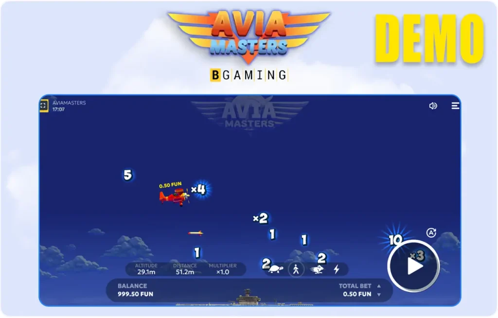 Aviamasters Demo Mode